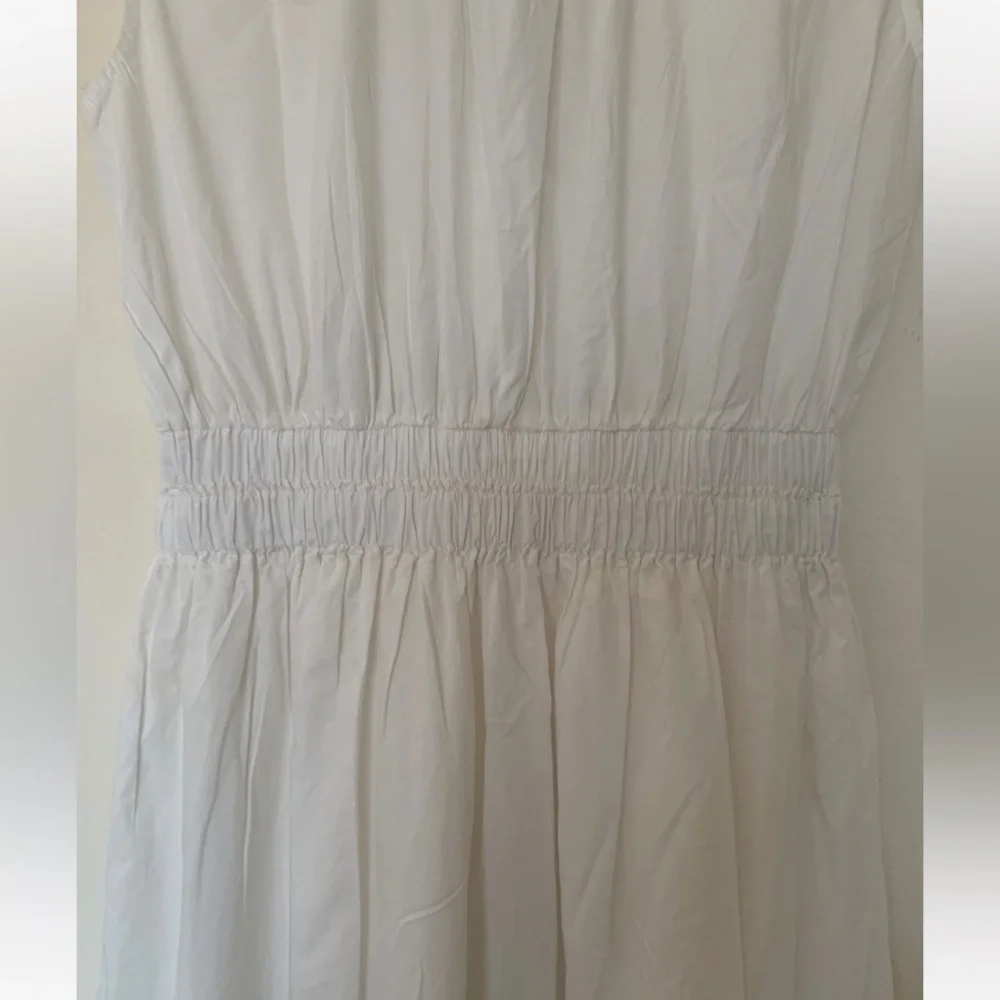 New Ramy Brook Celina Midi Shirtdress in White Size XS - Picture 9 of 12